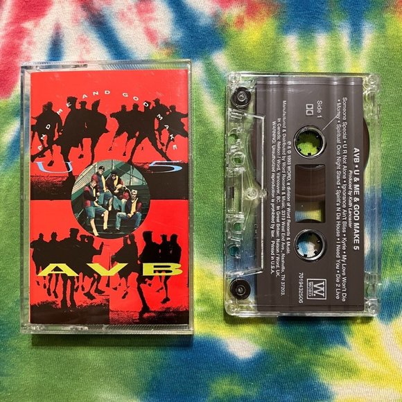 AVB U And Me And God Make 5 Christian Cassette - Picture 1 of 4